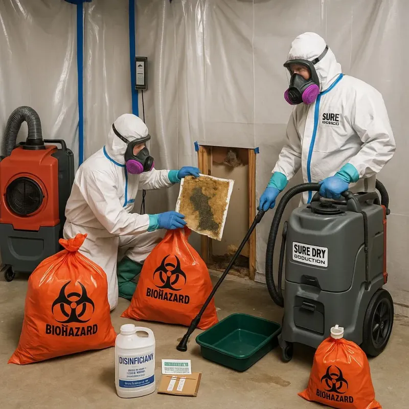 Contaminated Water Handling Protocols process in Caswell County, NC