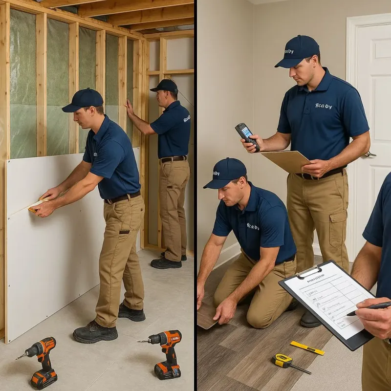 Repairs and Reconstruction process in Caswell County, NC
