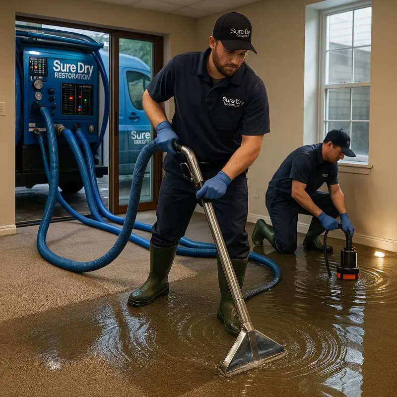 Water Extraction and Removal process in Caswell County, NC